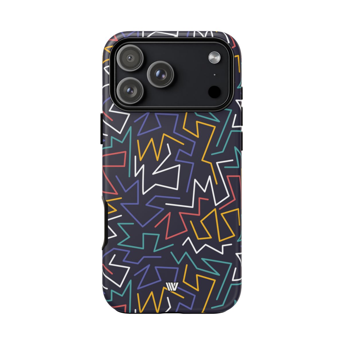 Zigzag Night Tough Phone Case – iPhone 18 Pro Max, Matte