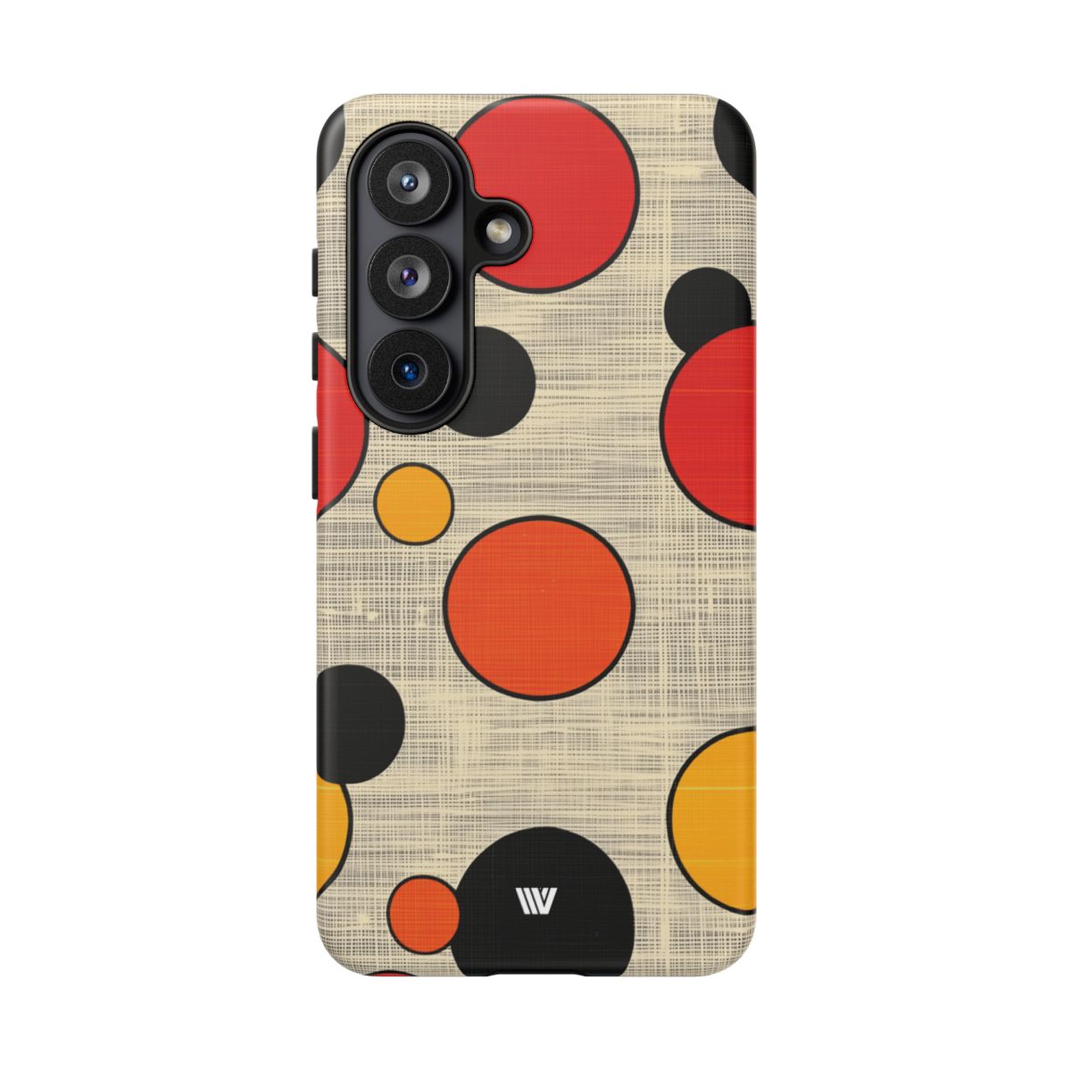 Mid-Century Dots Tough Phone Case – Samsung Galaxy S26, Matte