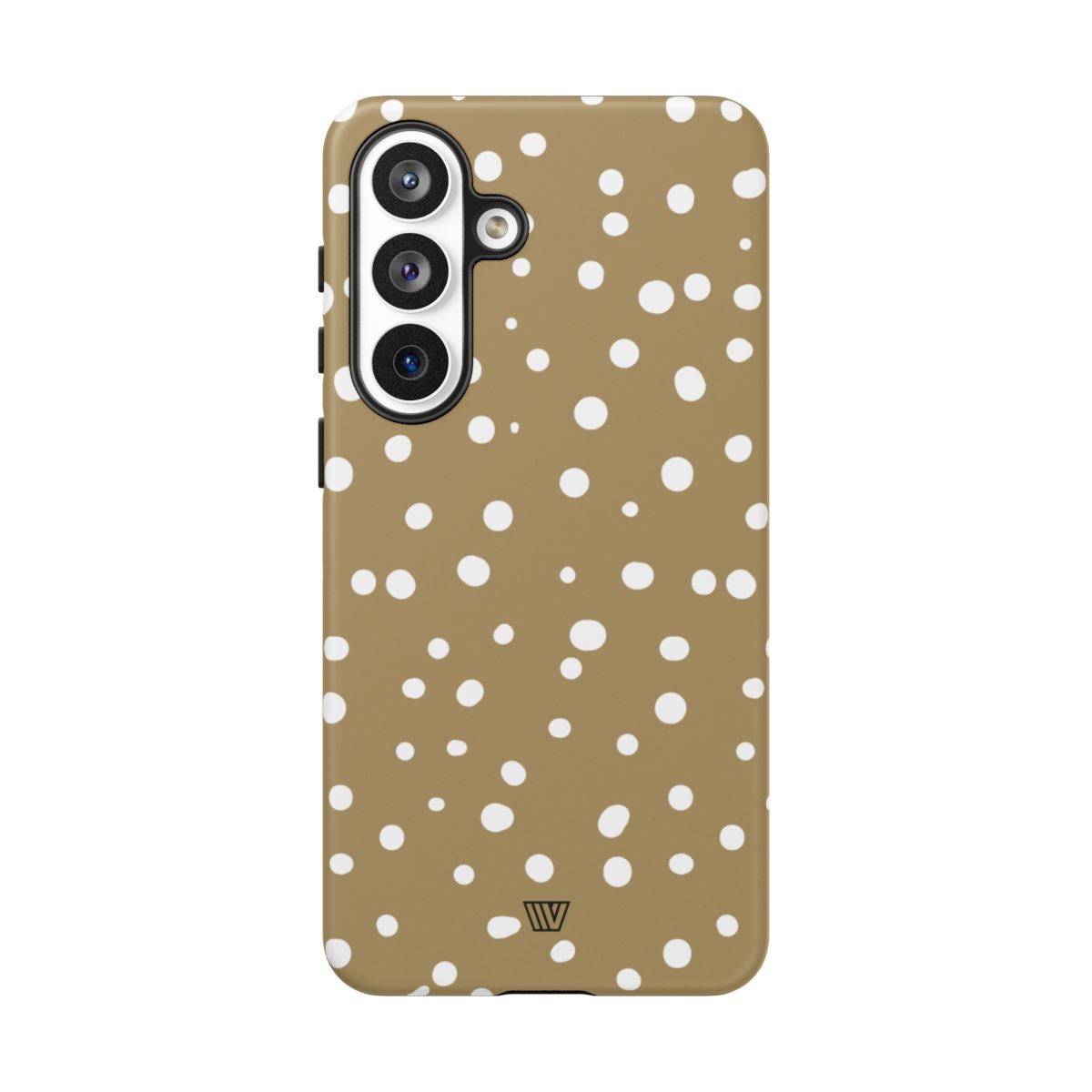 Dark Beige Dots Tough Phone Case – Samsung Galaxy S26 Plus, Matte