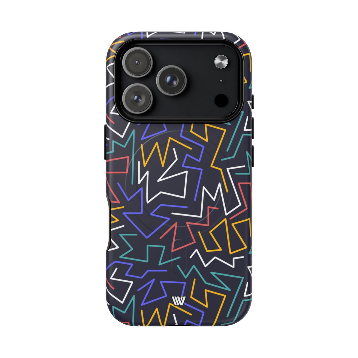 Zigzag Night MagSafe Tough iPhone Case – iPhone 18 Pro, Matte