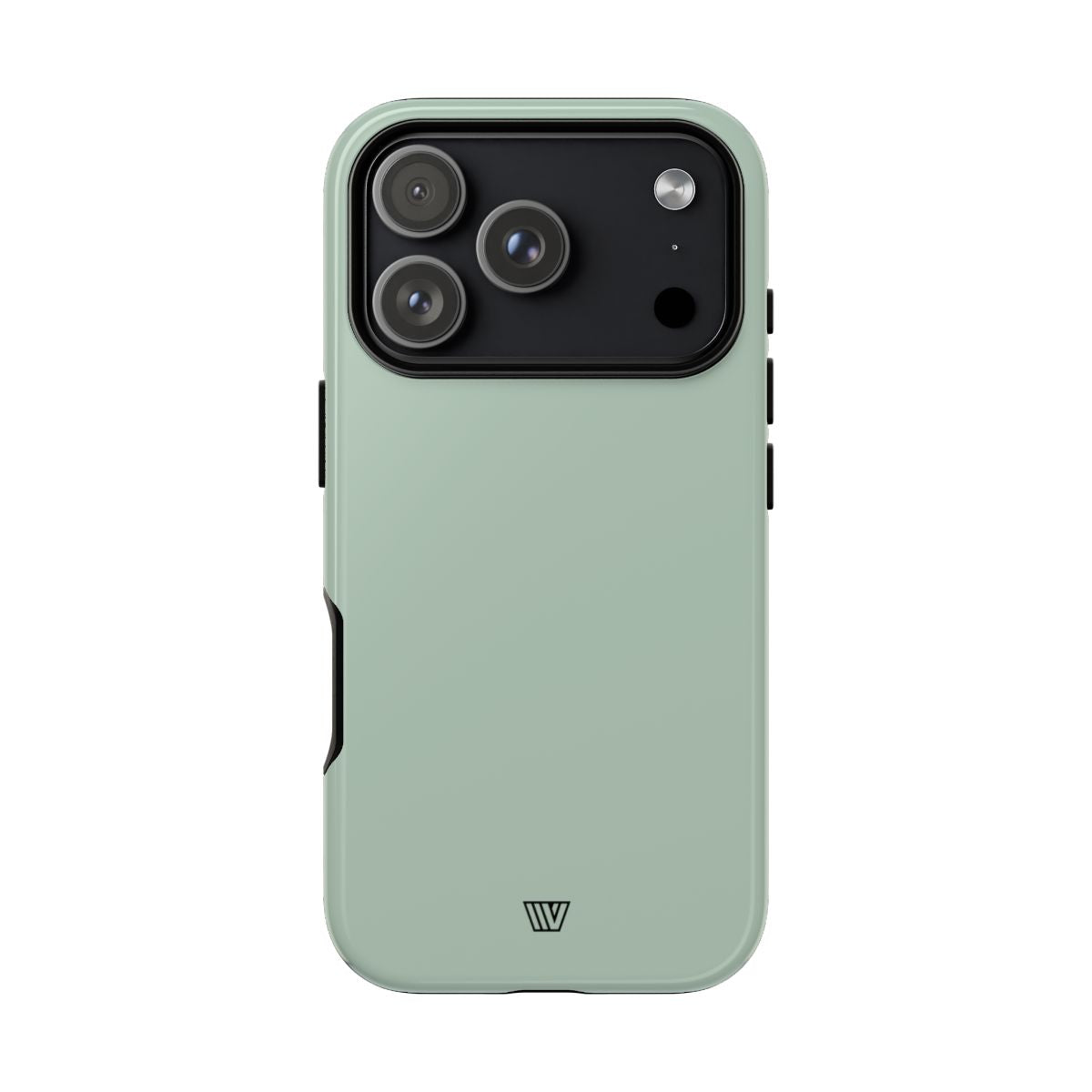Pastel Green Solid Tough Phone Case – iPhone 18 Pro, Glossy