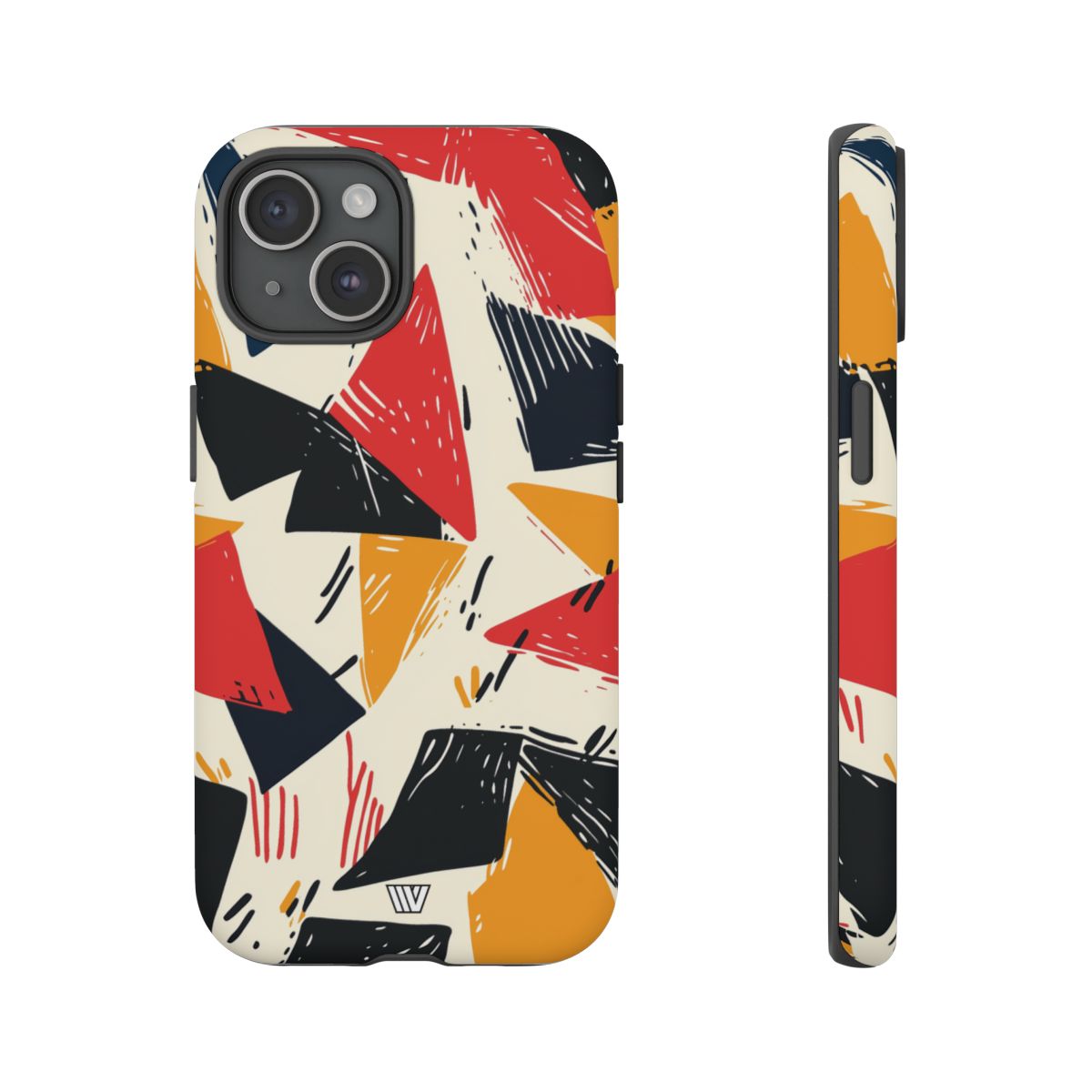 Prismatic Edge Tough Phone Case – iPhone 15, Matte