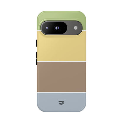 Bold Stripes Tough Phone Case – Google Pixel 9, Glossy