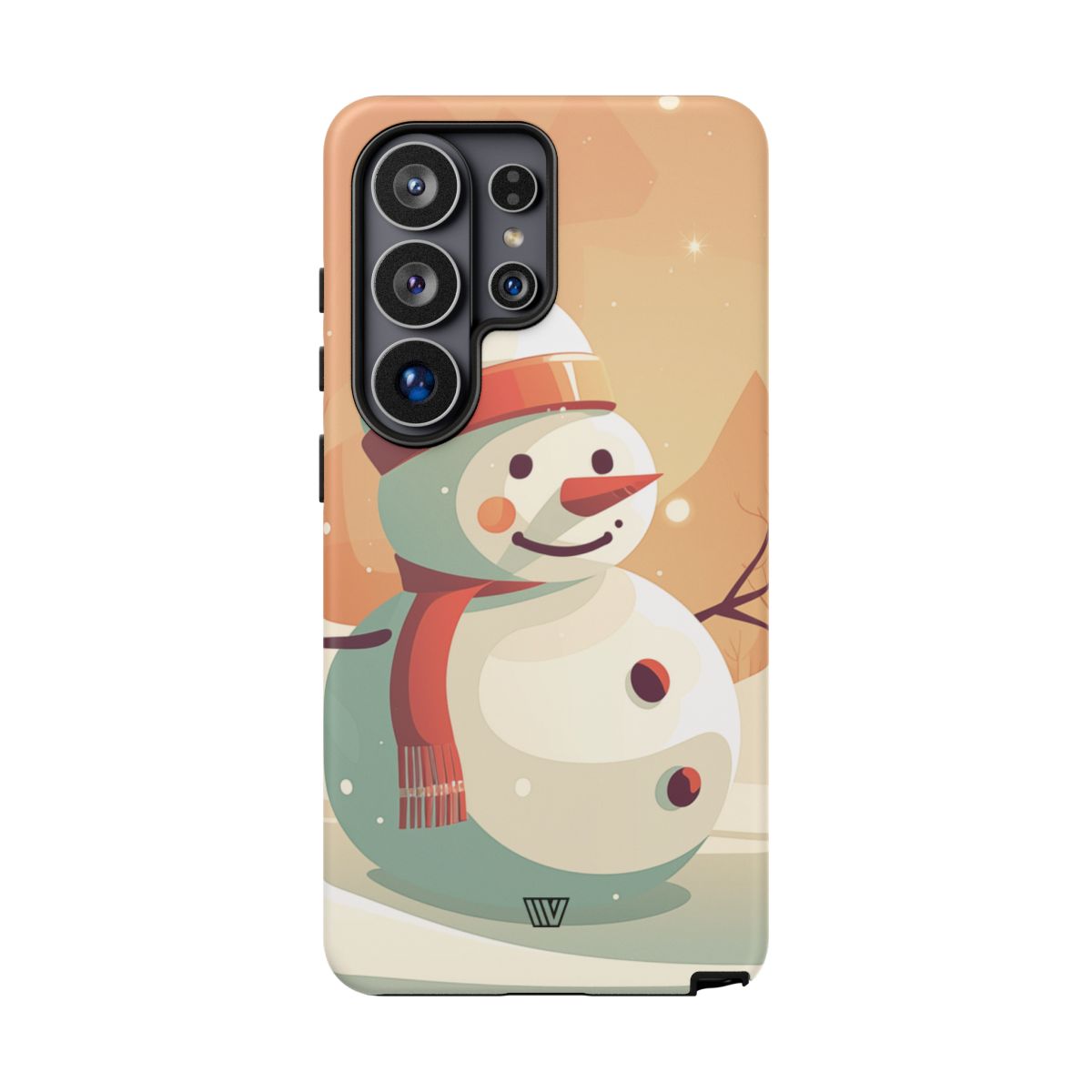 Sunset Snowman Tough Phone Case – Samsung Galaxy S26 Ultra, Matte