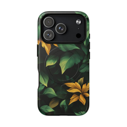 Luxe Leaf MagSafe Tough iPhone Case – iPhone 18 Pro, Matte