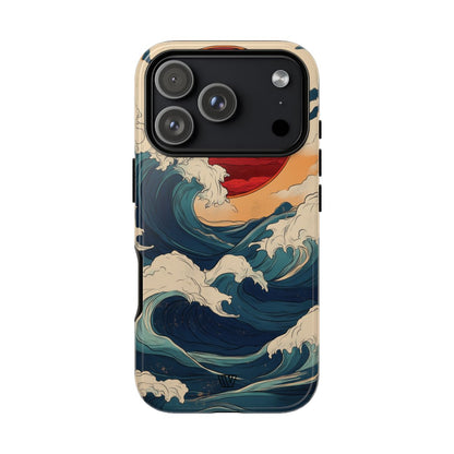 Surge & Sol Tough Phone Case – iPhone 18 Pro, Glossy