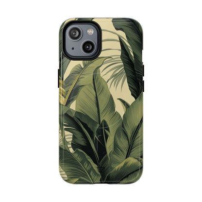TROPICAL LEAVES | MagSafe Tough iPhone Case