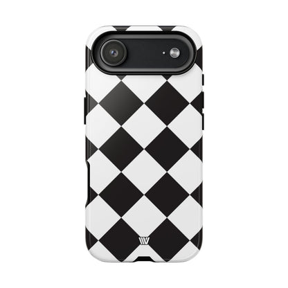 BLACK & WHITE DIAMOND | Tough Phone Case