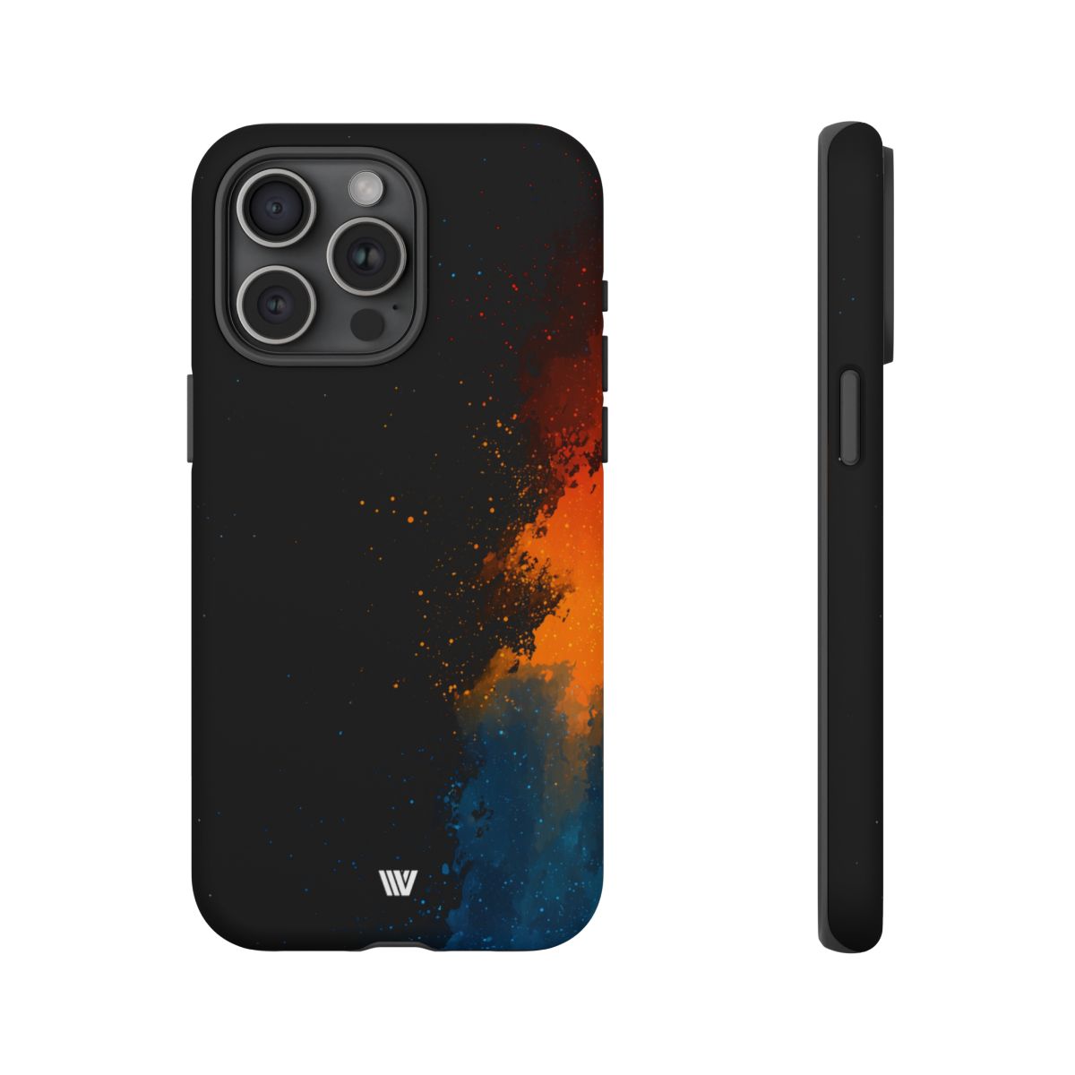Void Splatter Tough Phone Case – iPhone 15 Pro Max, Matte