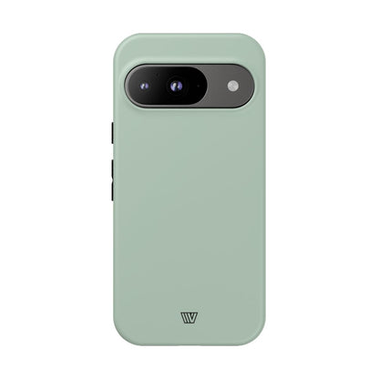 Pastel Green Solid Tough Phone Case – Google Pixel 9, Matte