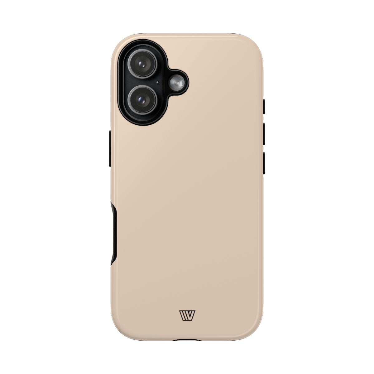 Almond Tough Phone Case – iPhone 17, Glossy