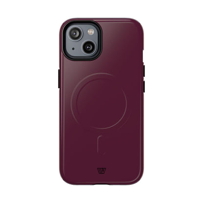 Wine Berry MagSafe Tough iPhone Case – iPhone 14, Glossy