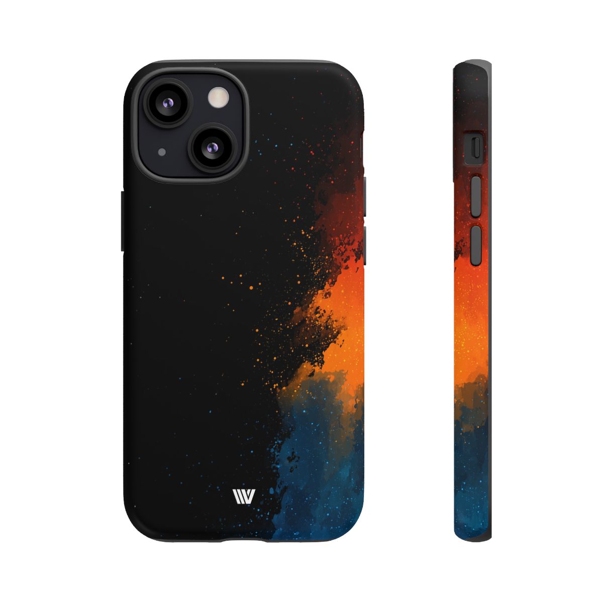 Void Splatter Tough Phone Case – iPhone 13 Mini, Matte