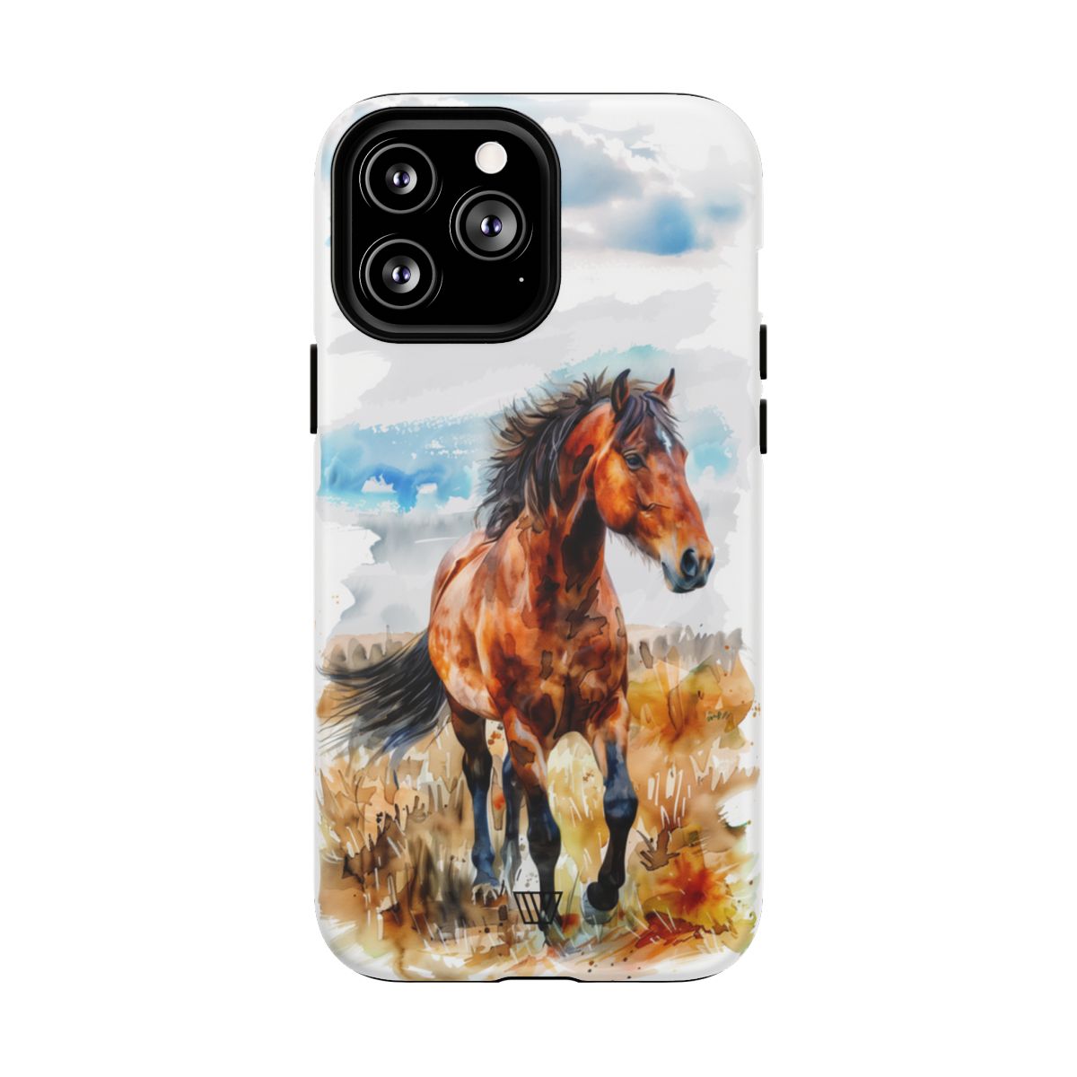 Watercolor Horse MagSafe Tough iPhone Case – iPhone 13 Pro Max, Matte