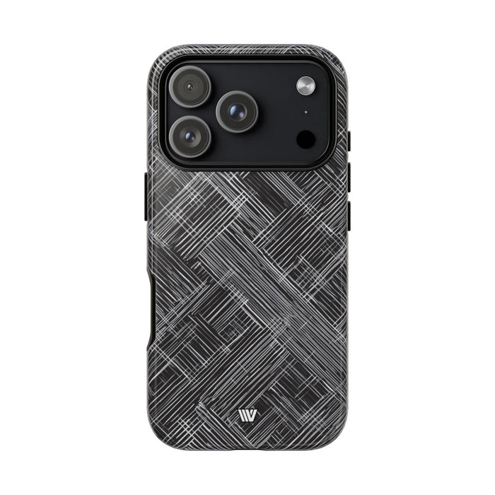 Black Hatch Tough Phone Case – iPhone 18 Pro, Glossy