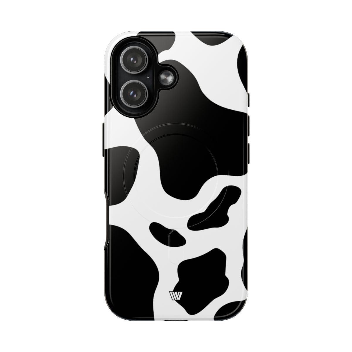 Cow Print MagSafe Tough iPhone Case – iPhone 17, Glossy