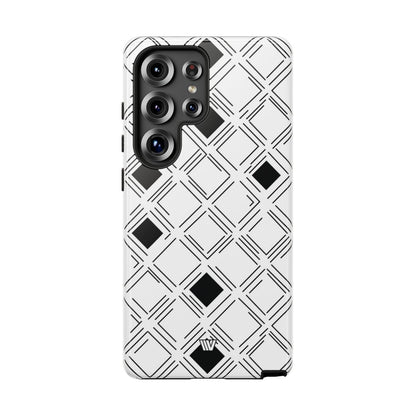 Geometric Focus Tough Phone Case – Samsung Galaxy S25 Ultra, Glossy