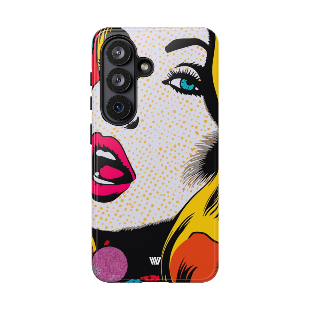 Pop Art Face Tough Phone Case – Samsung Galaxy S26, Glossy