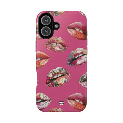Urban Lips Tough Phone Case – iPhone 16 Plus, Glossy