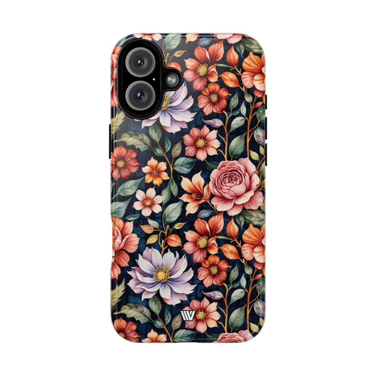 Night Bloom Bouquet Tough Phone Case – iPhone 16 Plus, Glossy