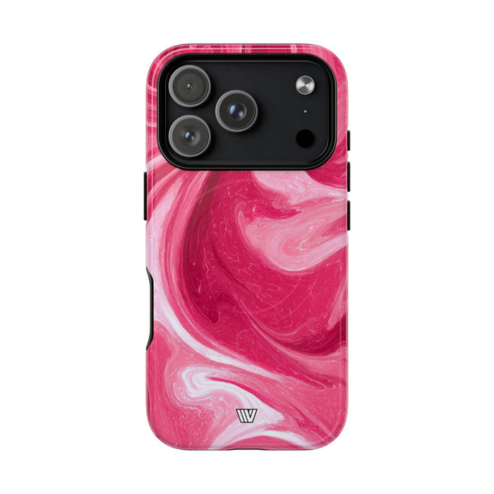 Strawberry Storm MagSafe Tough iPhone Case – iPhone 18 Pro, Glossy