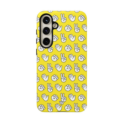 Rock Paper Scissors Tough Phone Case – Samsung Galaxy S24 Plus, Matte