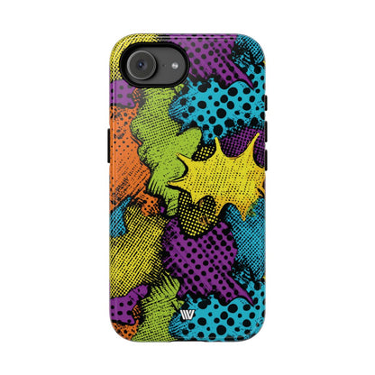 Comic Burst Tough Phone Case – iPhone 17e, Glossy