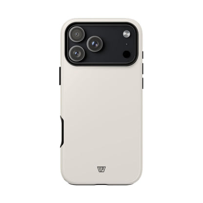 Trovvve Beige Tough Phone Case – iPhone 17 Pro Max, Glossy