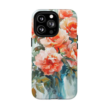 Peony Dreams MagSafe Tough iPhone Case – iPhone 13 Pro, Matte