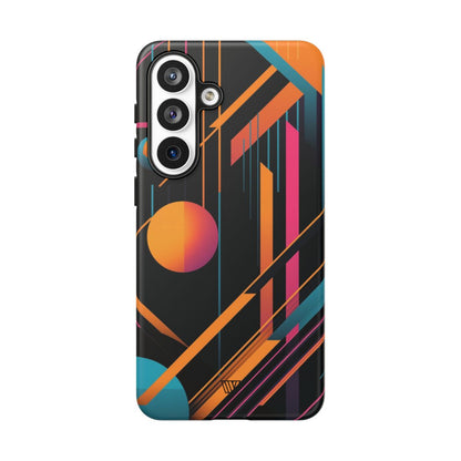 Bold Retro Lines Tough Phone Case – Samsung Galaxy S26 Plus, Matte