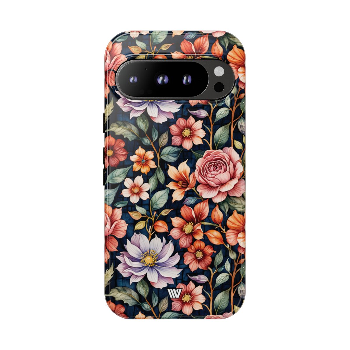 Night Bloom Bouquet Tough Phone Case – Google Pixel 9 Pro, Glossy
