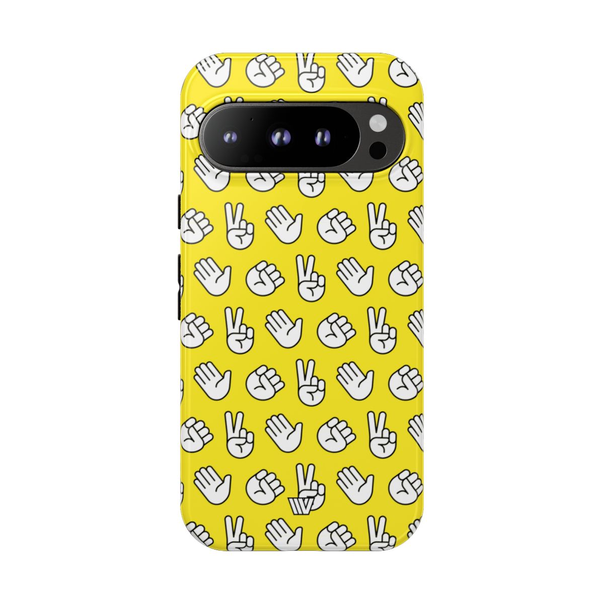 Rock Paper Scissors Tough Phone Case – Google Pixel 9 Pro, Glossy