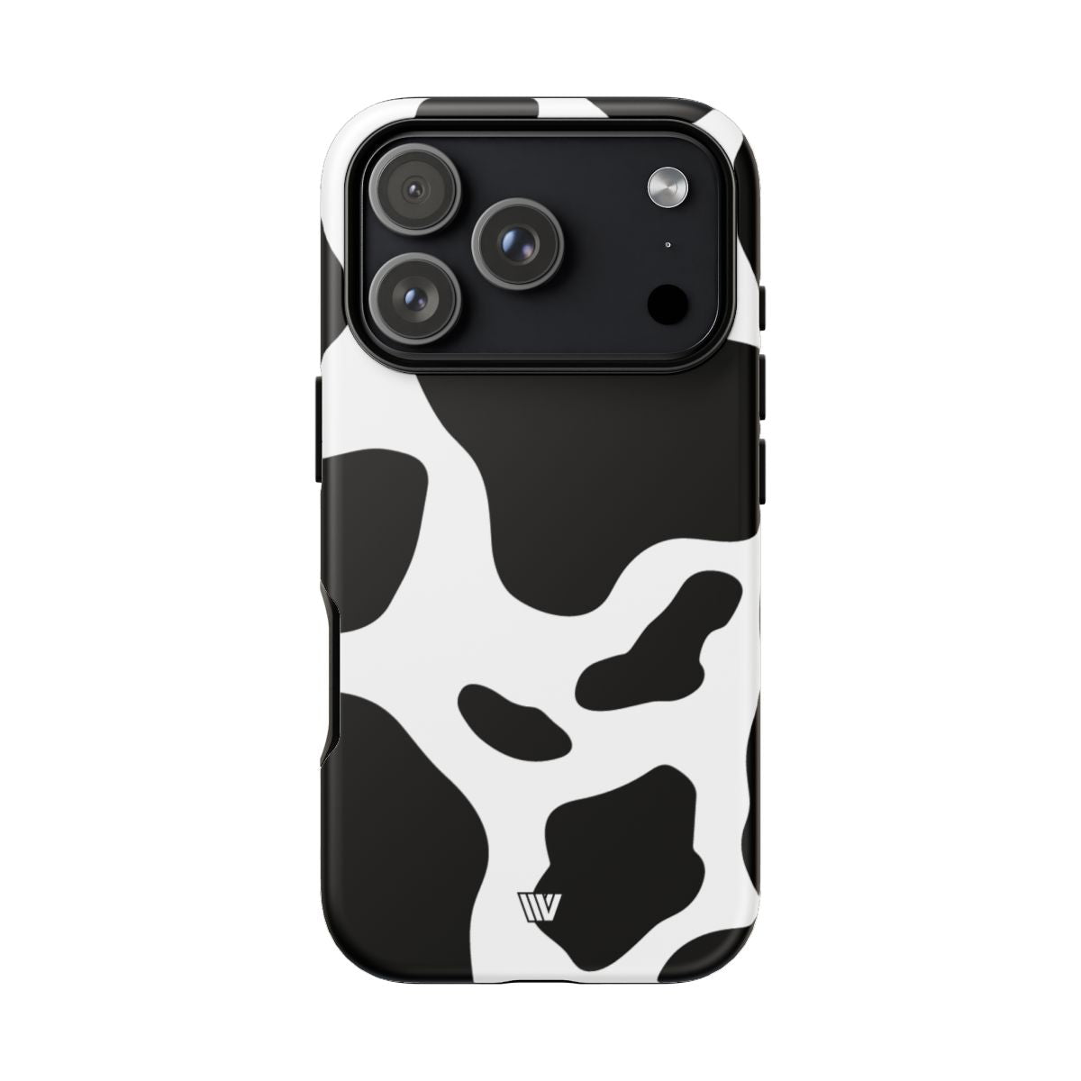 Cow Print Tough Phone Case – iPhone 17 Pro, Matte