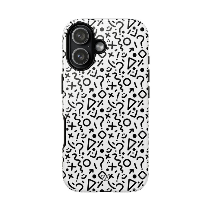Inky Impulse Tough Phone Case – iPhone 17, Glossy