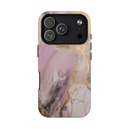 Gilded Blush MagSafe Tough iPhone Case – iPhone 18 Pro, Matte