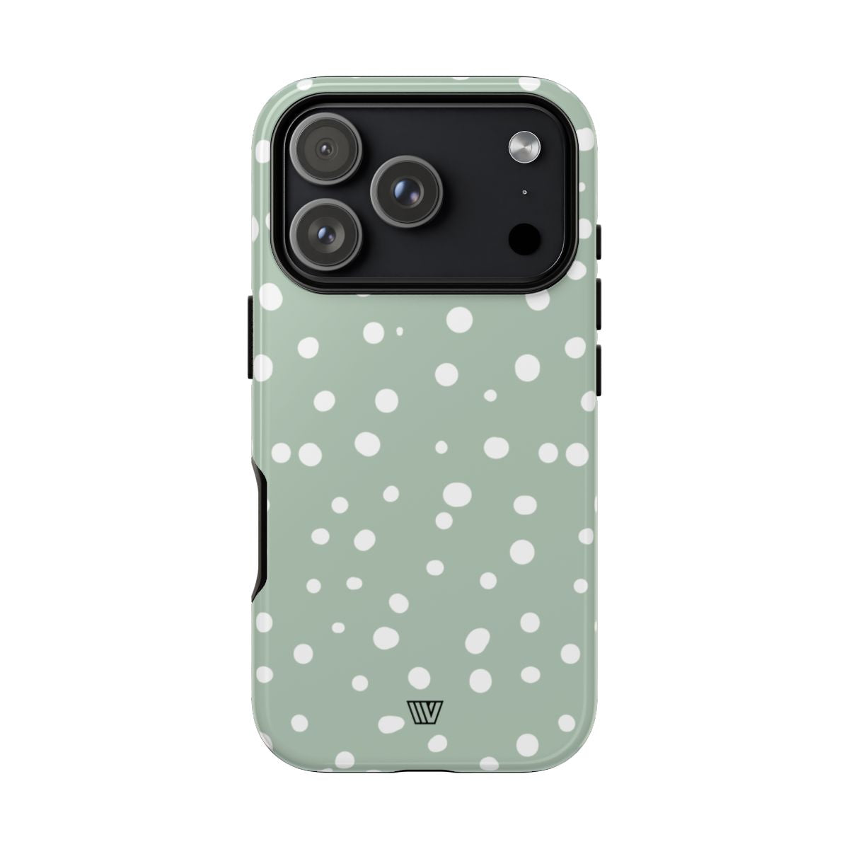 Pastel Green Dots Tough Phone Case – iPhone 18 Pro, Glossy
