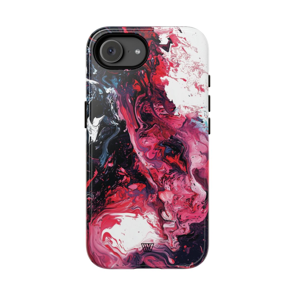 Ruby Flow Tough Phone Case – iPhone 17e, Glossy