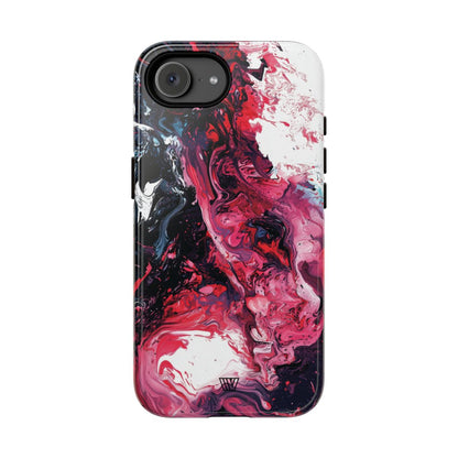 Ruby Flow Tough Phone Case – iPhone 17e, Glossy