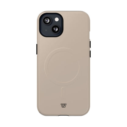 Beige MagSafe Tough iPhone Case – iPhone 13, Glossy