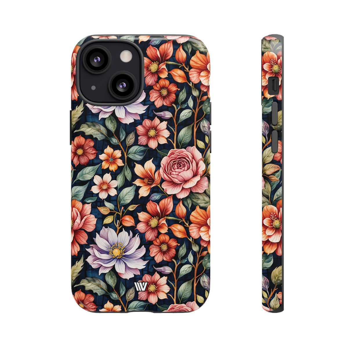Night Bloom Bouquet Tough Phone Case – iPhone 13 Mini, Glossy