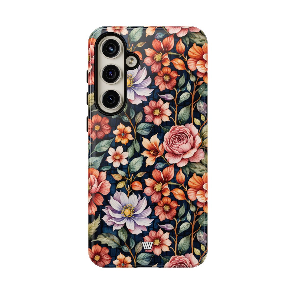 Night Bloom Bouquet Tough Phone Case – Samsung Galaxy S24 Plus, Glossy