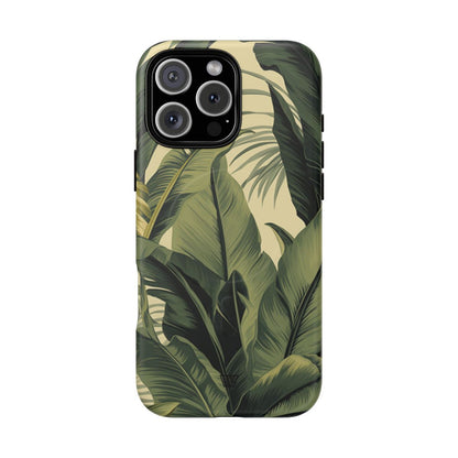 TROPICAL LEAVES | MagSafe Tough iPhone Case