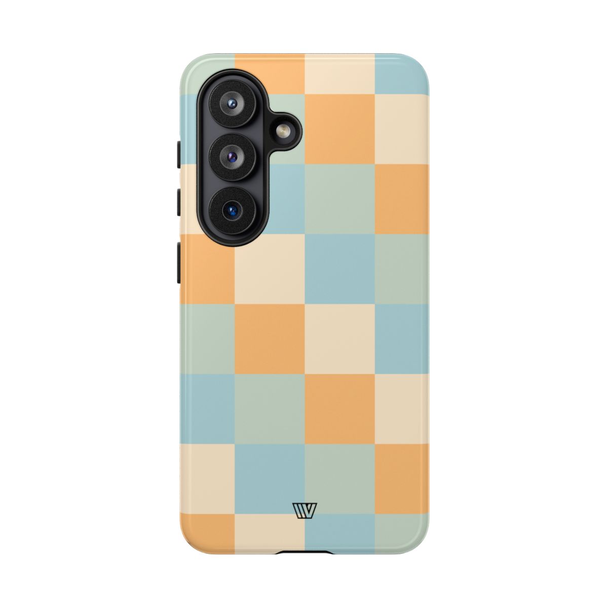 Daisy Checkerboard Tough Phone Case – Samsung Galaxy S26, Glossy