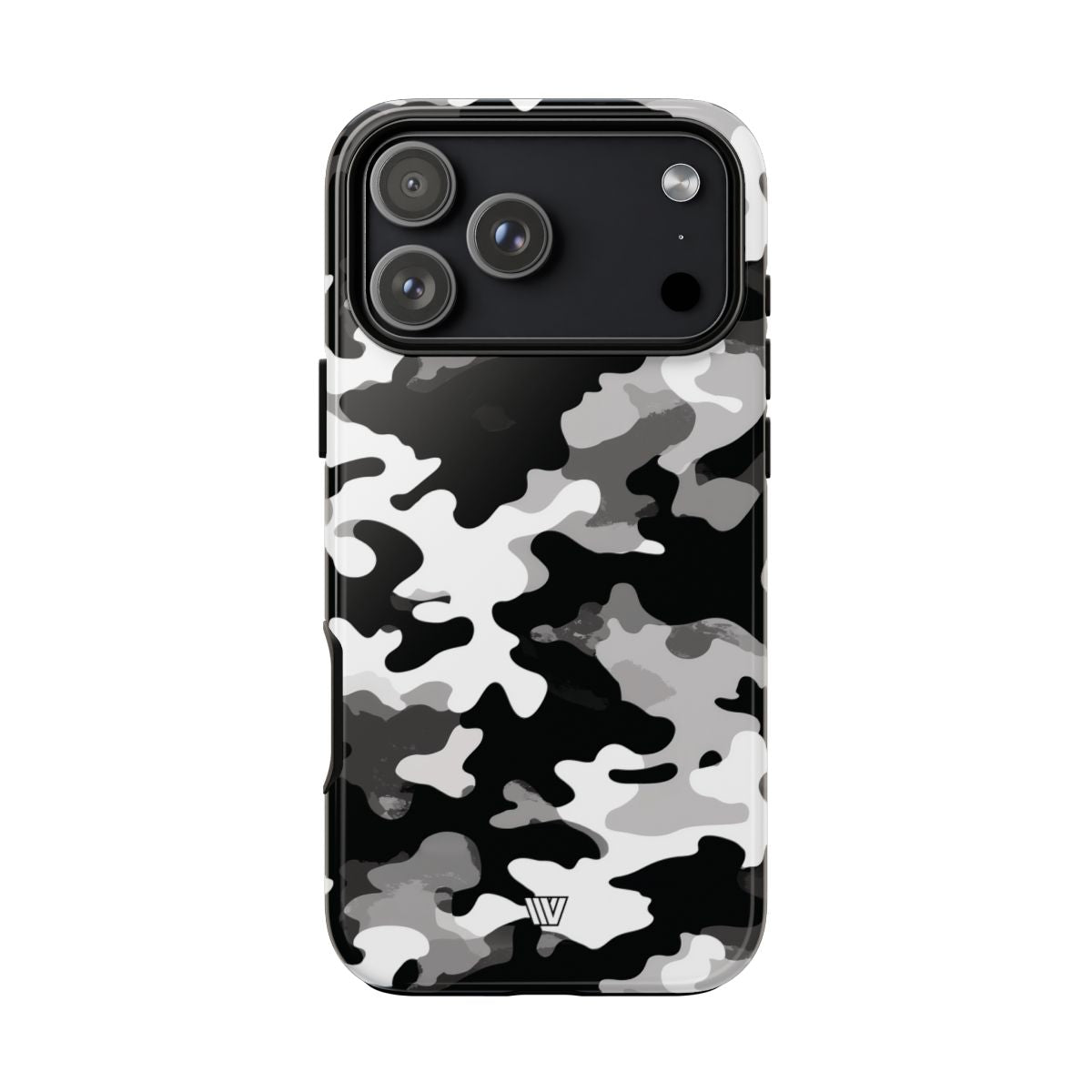 Urban Camo Tough Phone Case – iPhone 17 Pro Max, Glossy
