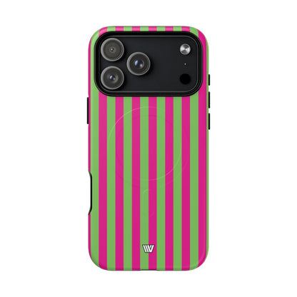 Watermelon Stripe MagSafe Tough iPhone Case – iPhone 18 Pro Max, Matte