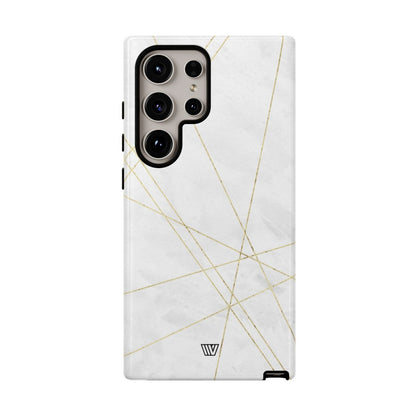 Gold Lines Tough Phone Case – Samsung Galaxy S24 Ultra, Glossy