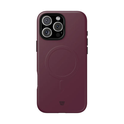 Wine Berry MagSafe Tough iPhone Case – iPhone 16 Pro Max, Matte