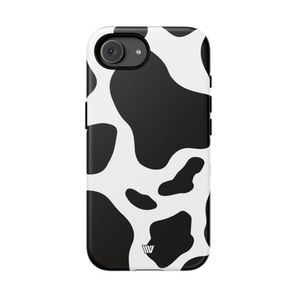 Cow Print Tough Phone Case – iPhone 16e, Matte