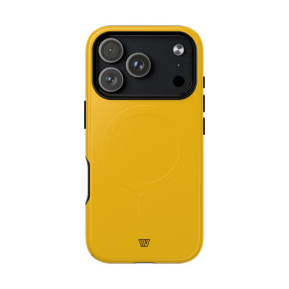 Yellow MagSafe Tough iPhone Case – iPhone 17 Pro, Glossy