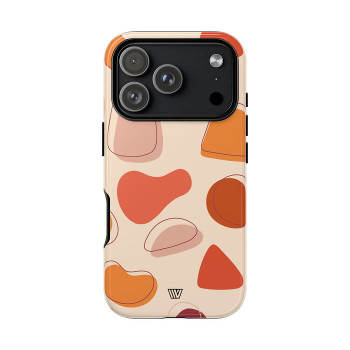 Warm Shapes Tough Phone Case – iPhone 18 Pro, Glossy